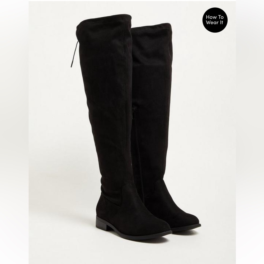 Torrid stretch flat over the knee boots